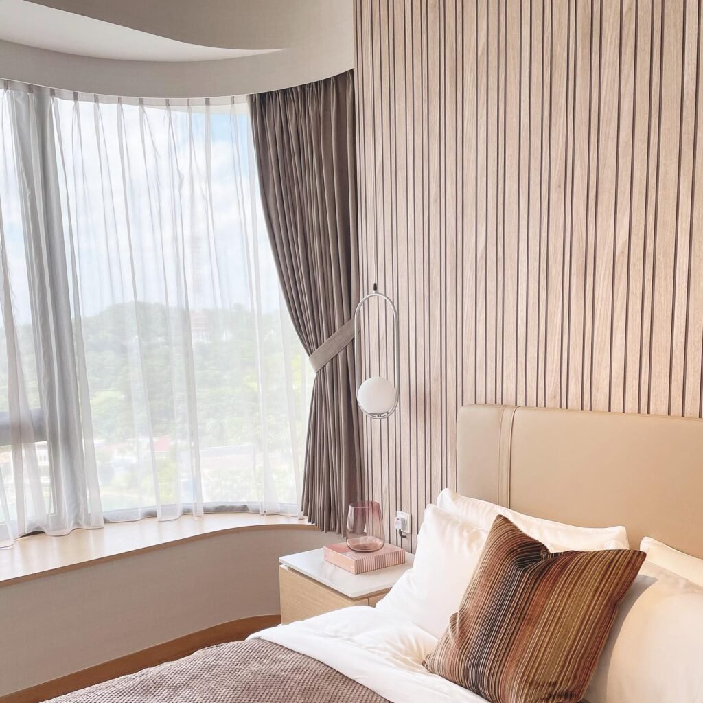 blackout curtains with sheer curtains for bedroom curtains dubai