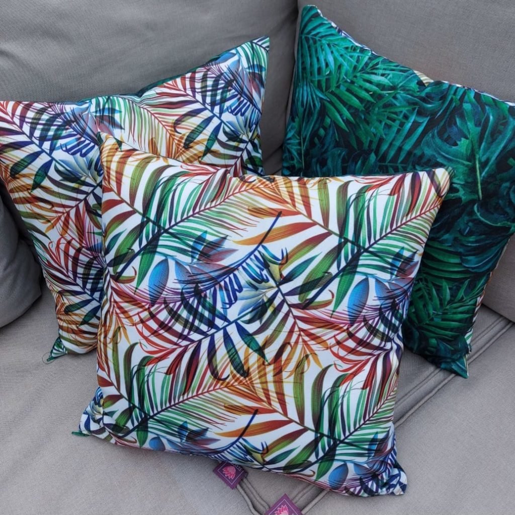 custom made printed cushion outdoor by window curtain shop upholstyer shop